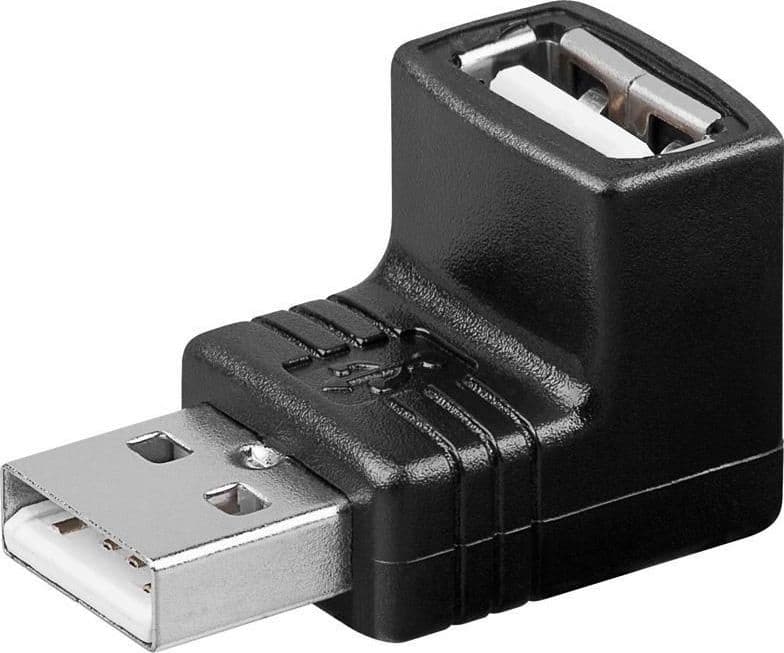 Adattatore USB A maschio/A femmina 90&deg in Adattatori da viaggio Scontolo.net - Potenza, commercioVirtuoso.it