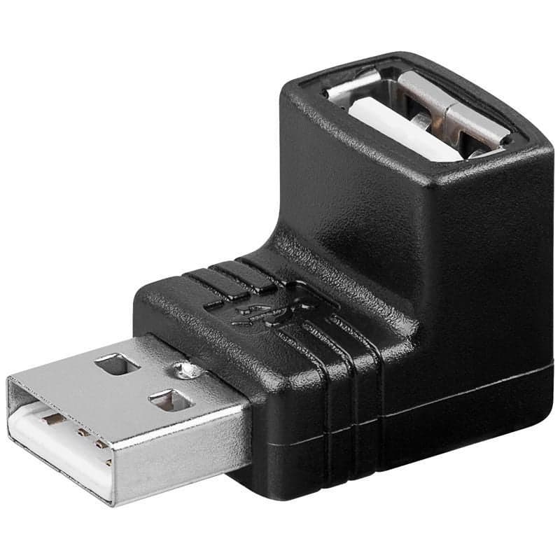 Adattatore USB A maschio/A femmina 90&deg in Adattatori da viaggio Scontolo.net - Potenza, commercioVirtuoso.it