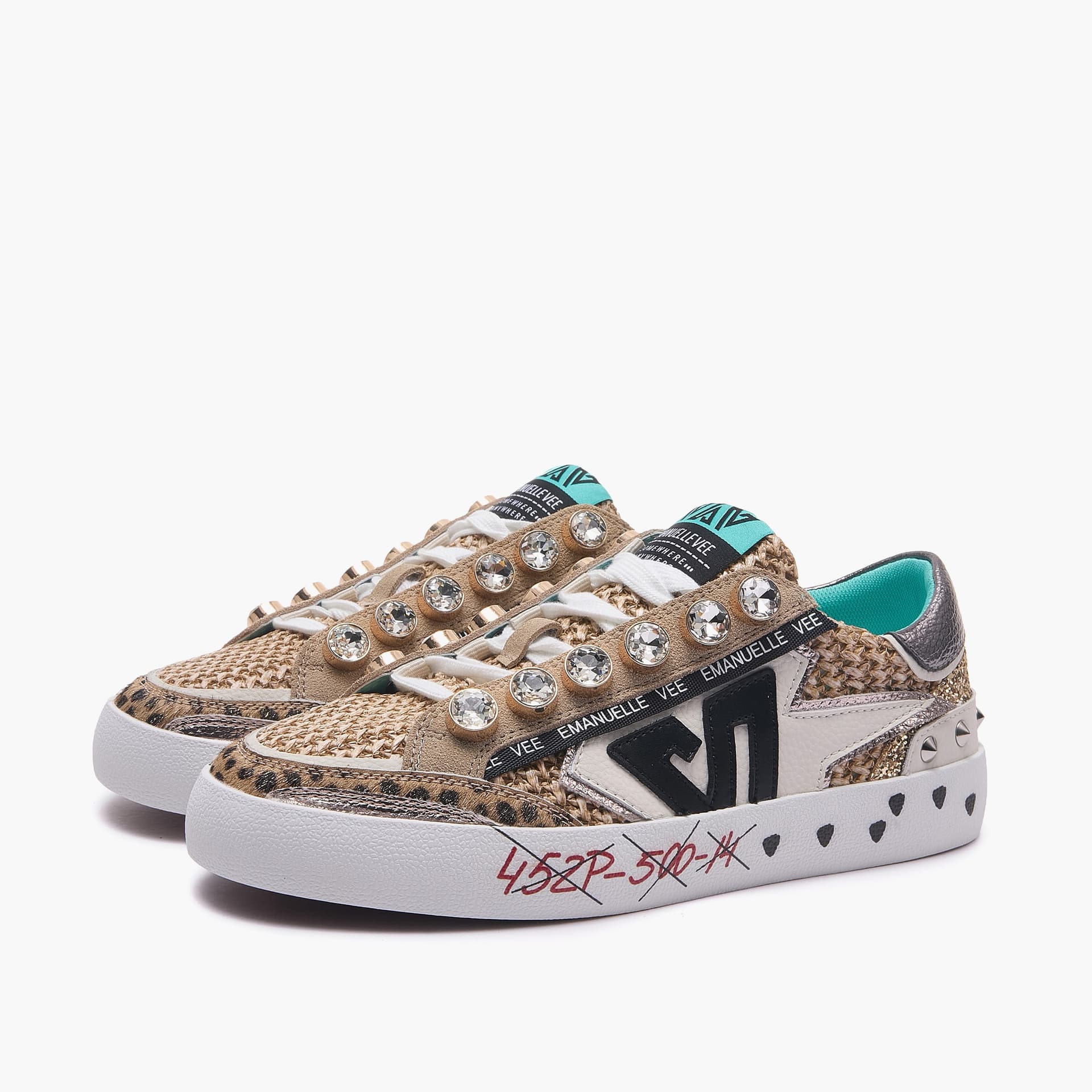 Emanuelle Vee sneakers donna Soledad multi ivory 900 22 in Sneaker casual Teresi Calzature - Marsala, commercioVirtuoso.it