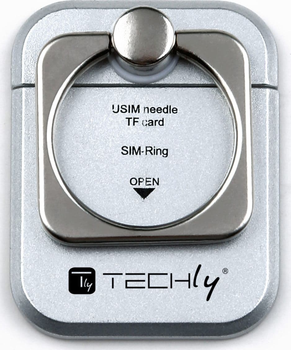 Anello e Supporto per Smartphone Silver in Impugnature Scontolo.net - Potenza, commercioVirtuoso.it