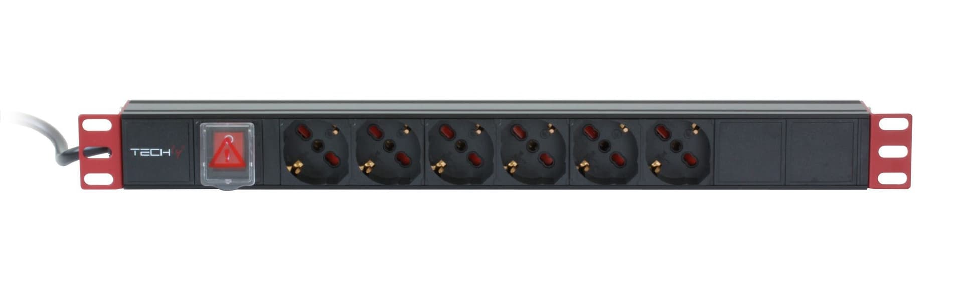 Multipresa 6 Posti da Rack 19'' con Interruttore Spina Italiana 1U in Multiprese Scontolo.net - Potenza, commercioVirtuoso.it