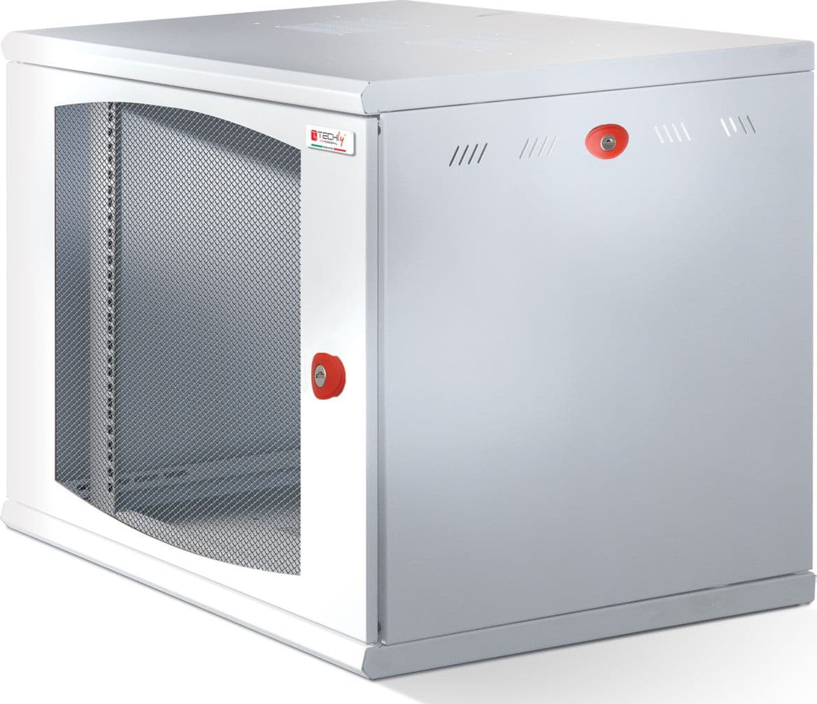 Armadio Rack 19'' a muro 16U sezione unica P.600mm Porta Grigliata Bianco in  Scontolo.net - Potenza, commercioVirtuoso.it