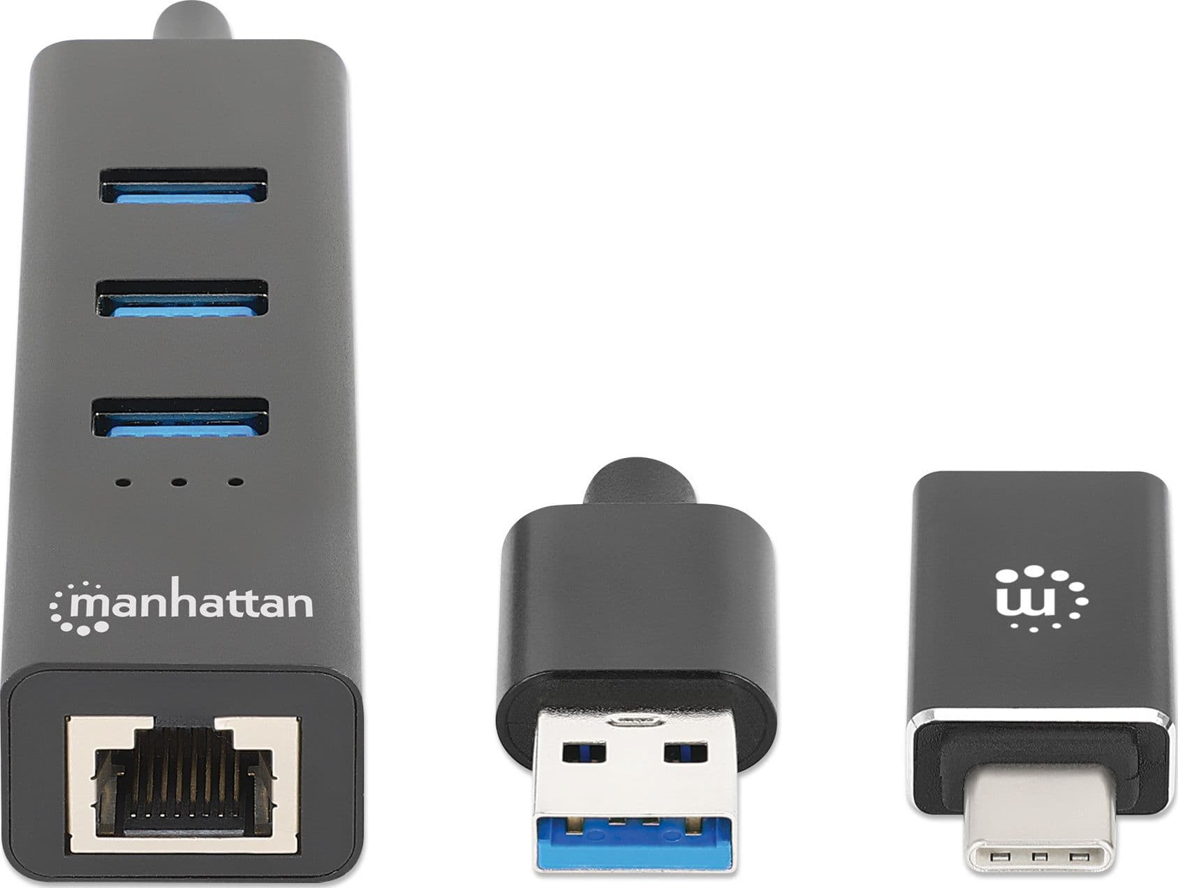 Hub USB 3.0 3 Porte Combo Type-C/A con Adattatore di Rete Gigabit in  Scontolo.net - Potenza, commercioVirtuoso.it