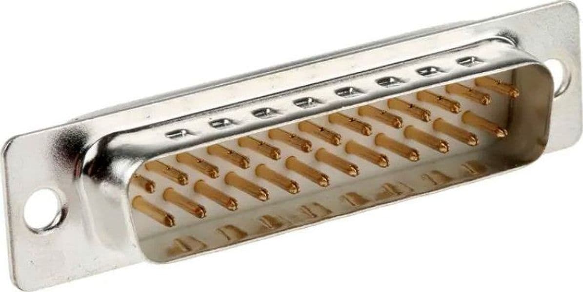 Connettore D-SUB 25 Poli Maschio a Saldare in Adattatori Scontolo.net - Potenza, commercioVirtuoso.it