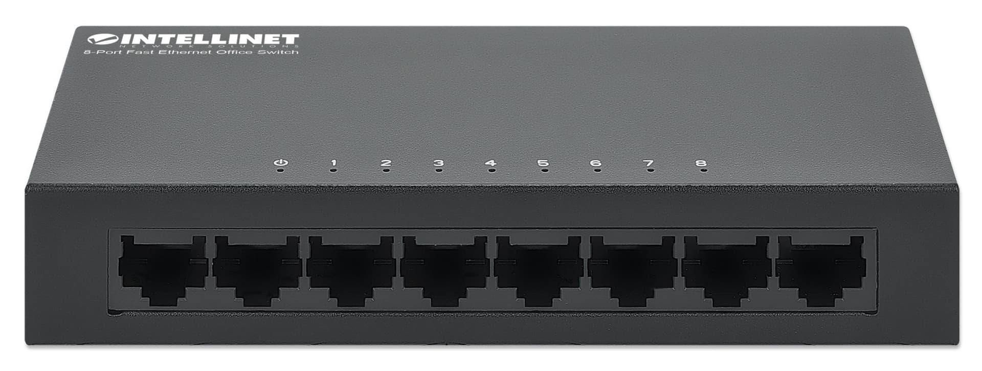 Switch Hub Ethernet 10/100Mbps 8 Porte Desktop in Metallo in  Scontolo.net - Potenza, commercioVirtuoso.it