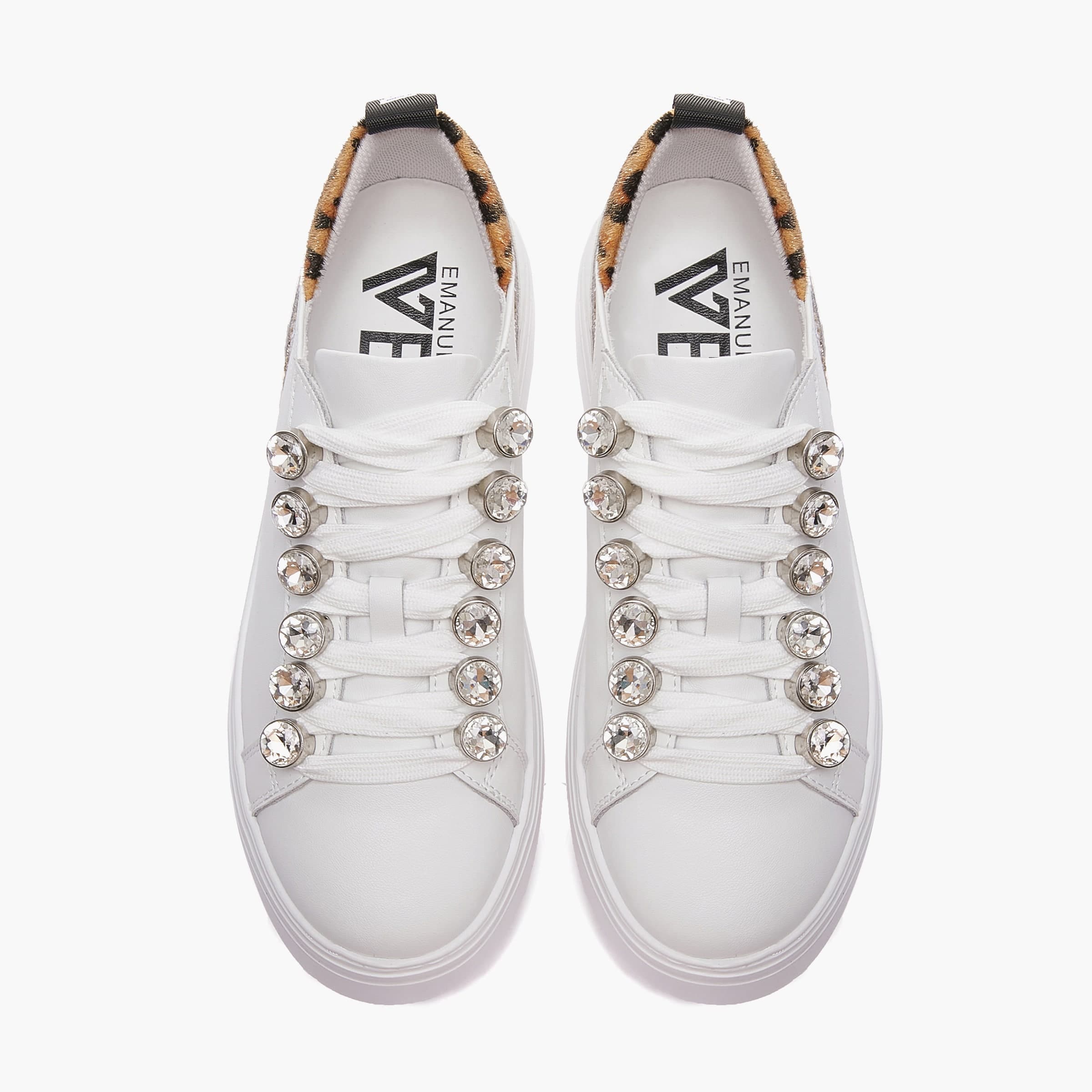 Emanuelle Vee sneakers donna Bice white animalier 901 13 in Sneaker casual Teresi Calzature - Marsala, commercioVirtuoso.it