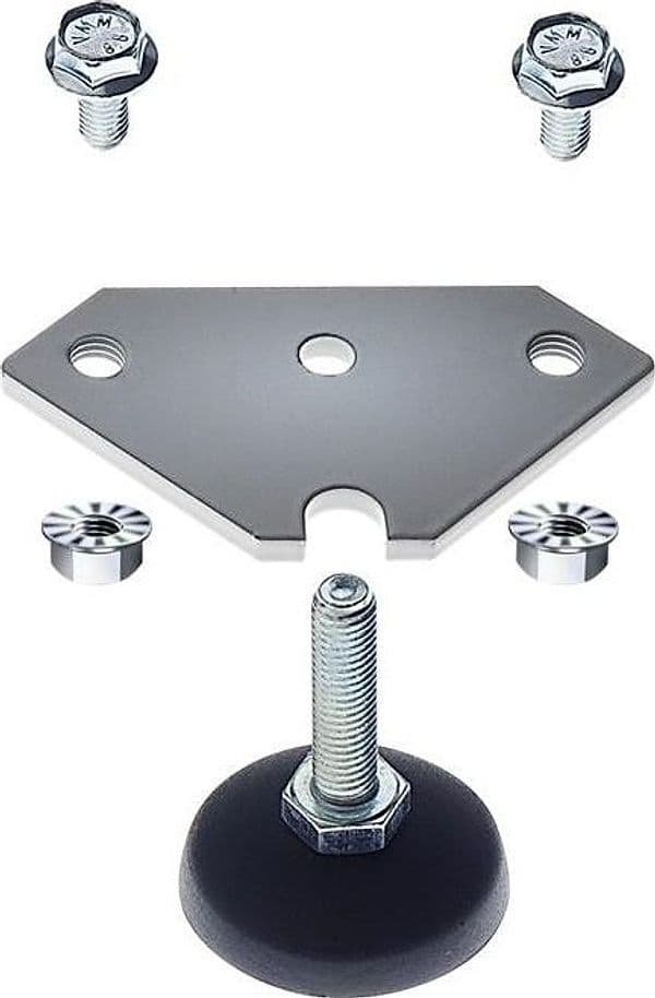 Kit di Montaggio Piedini su Zoccolo in Rotelle Scontolo.net - Potenza, commercioVirtuoso.it