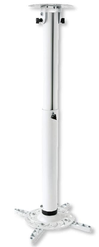 Supporto a Soffitto per Proiettori Estensione 500-770 mm Bianco in Supporti per proiettori Scontolo.net - Potenza, commercioVirtuoso.it