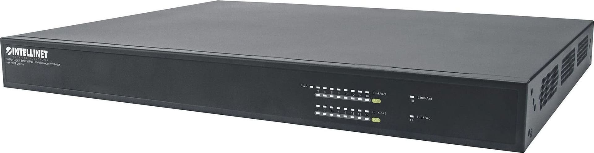 Switch AV Gigabit Ethernet PoE+ a 16 porte 2 SFP in  Scontolo.net - Potenza, commercioVirtuoso.it