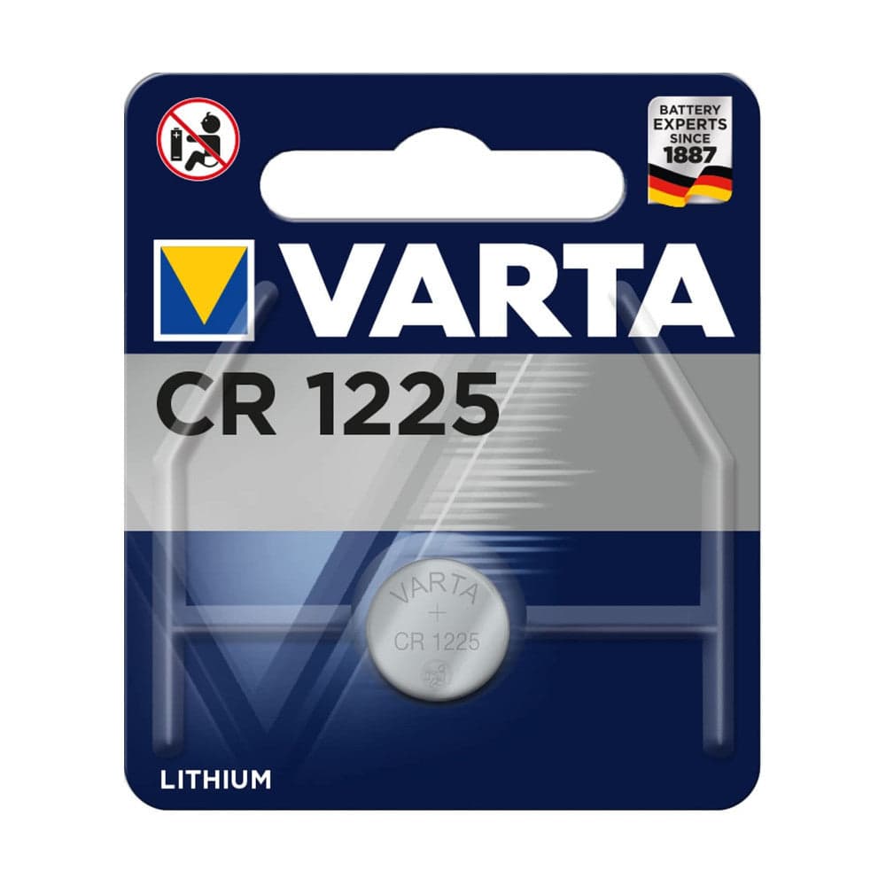 Blister 1 Batteria 3V Litio CR 1225 6225 in Pile monouso Scontolo.net - Potenza, commercioVirtuoso.it