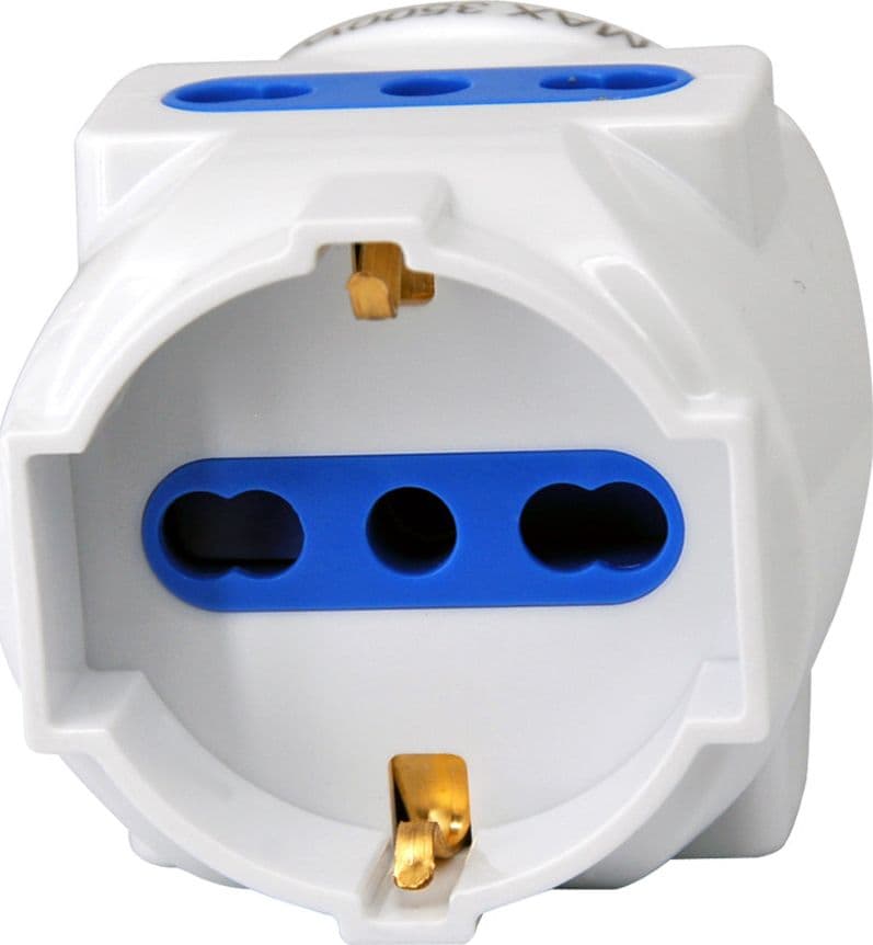 Multipresa Volante 1x 10/16A/Schuko e 2x 10/16A Bipasso in Multiprese Scontolo.net - Potenza, commercioVirtuoso.it
