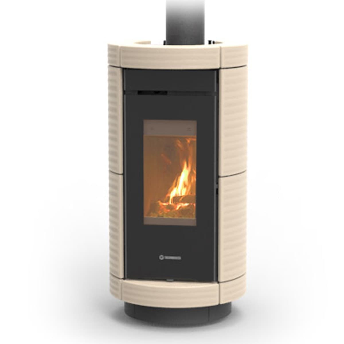 Thermorossi Stufa a Legna Dorica Evo Wood Maiolica 10,1 kW in Termometri a infrarossi Masterbrico - Longobardi, commercioVirtuoso.it
