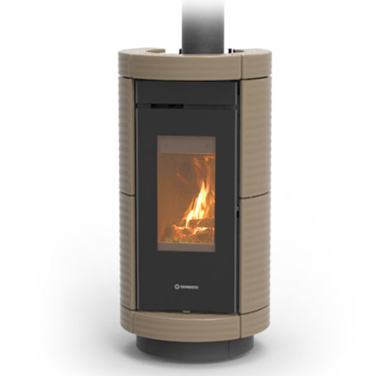 Thermorossi Stufa a Legna Dorica Evo Wood Maiolica 10,1 kW in Termometri a infrarossi Masterbrico - Longobardi, commercioVirtuoso.it
