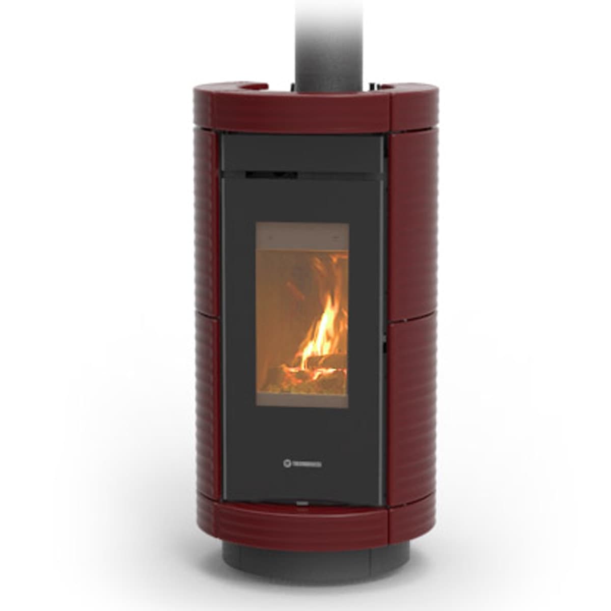 Thermorossi Stufa a Legna Dorica Evo Wood Maiolica 10,1 kW in Termometri a infrarossi Masterbrico - Longobardi, commercioVirtuoso.it