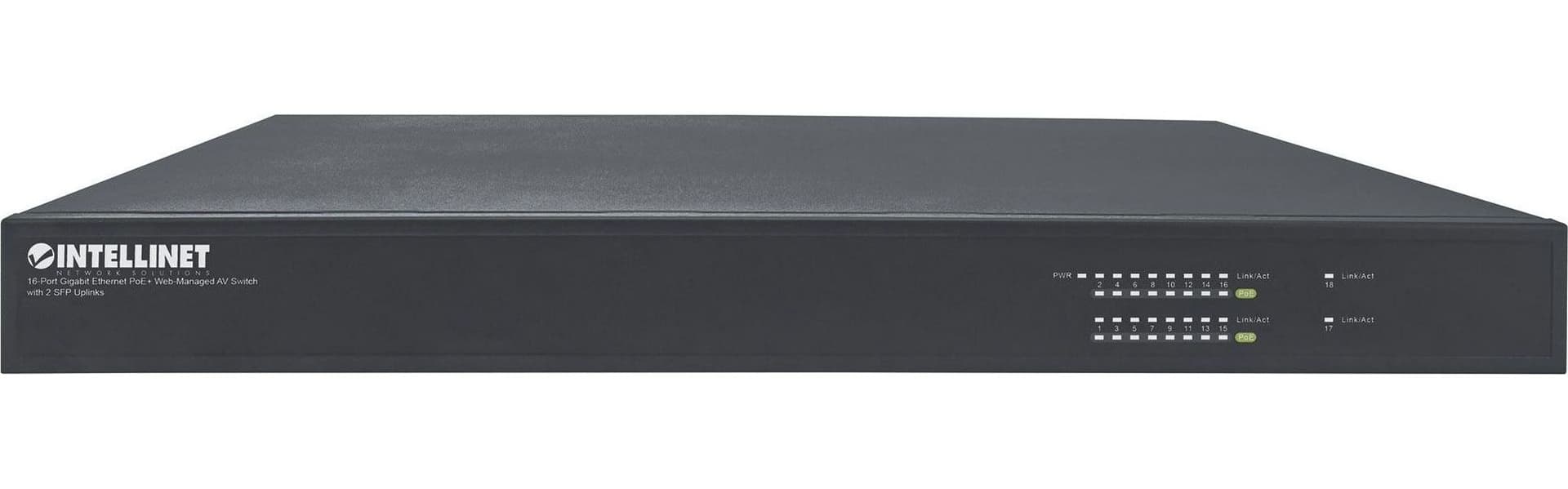 Switch AV Gigabit Ethernet PoE+ a 16 porte 2 SFP in  Scontolo.net - Potenza, commercioVirtuoso.it