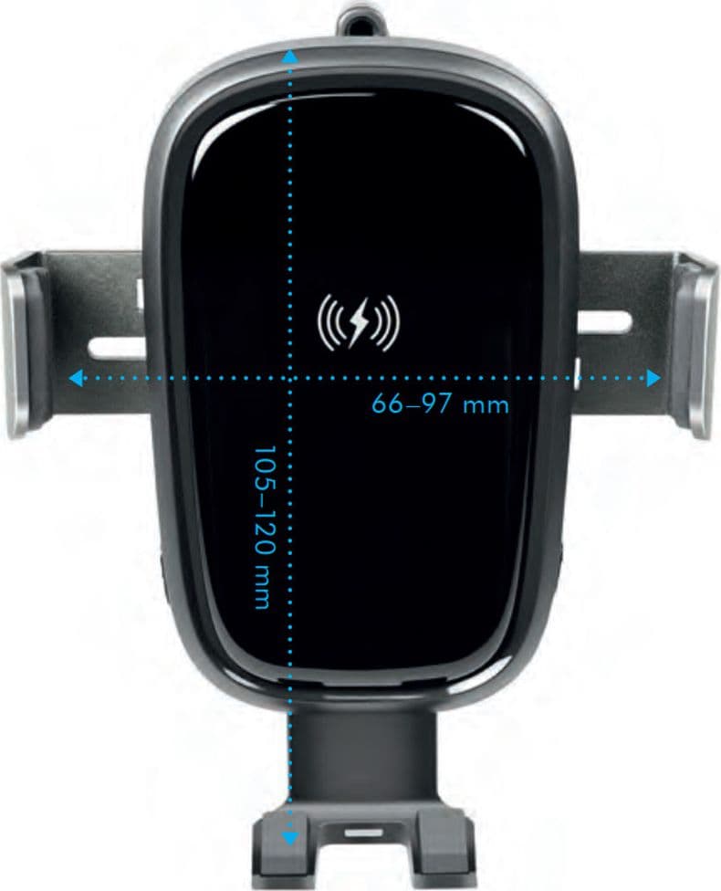 Supporto da Auto Ricarica Wireless per Smartphone da Presa d'aria in Caricabatterie wireless da auto Scontolo.net - Potenza, commercioVirtuoso.it
