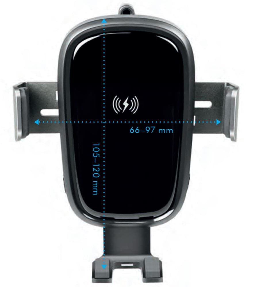 Supporto da Auto Ricarica Wireless per Smartphone da Presa d'aria in Caricabatterie wireless da auto Scontolo.net - Potenza, commercioVirtuoso.it