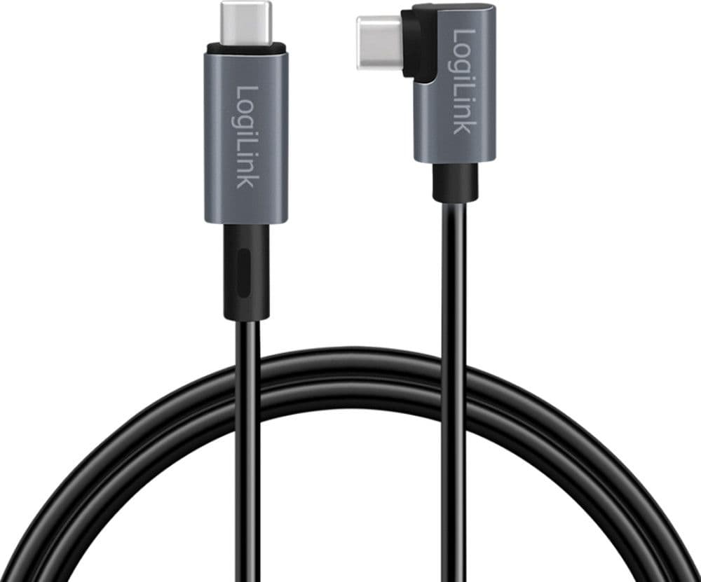 Cavo HighSpeed E-mark PD USB-C&trade Maschio Angolato/USB-C&trade Maschio Dritto 3 metri Nero in  Scontolo.net - Potenza, commercioVirtuoso.it