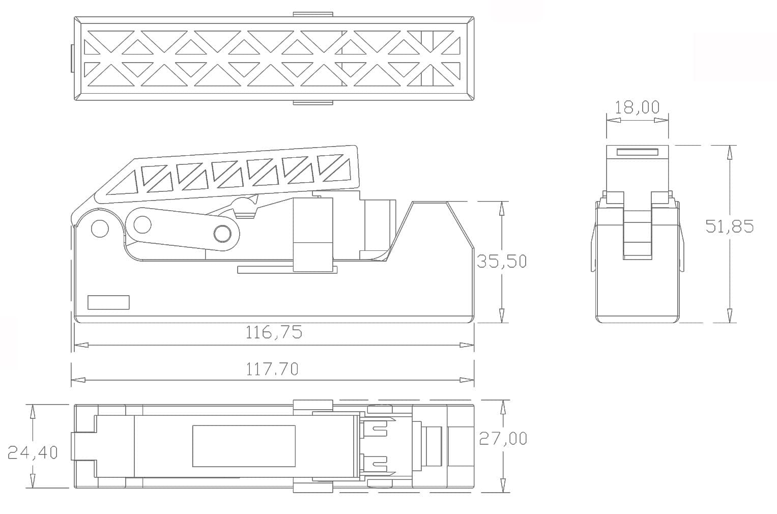 Kit 24 Frutti Cat.6 UTP 90&deg Keystone con Pinza Crimpatrice in Punzone Scontolo.net - Potenza, commercioVirtuoso.it