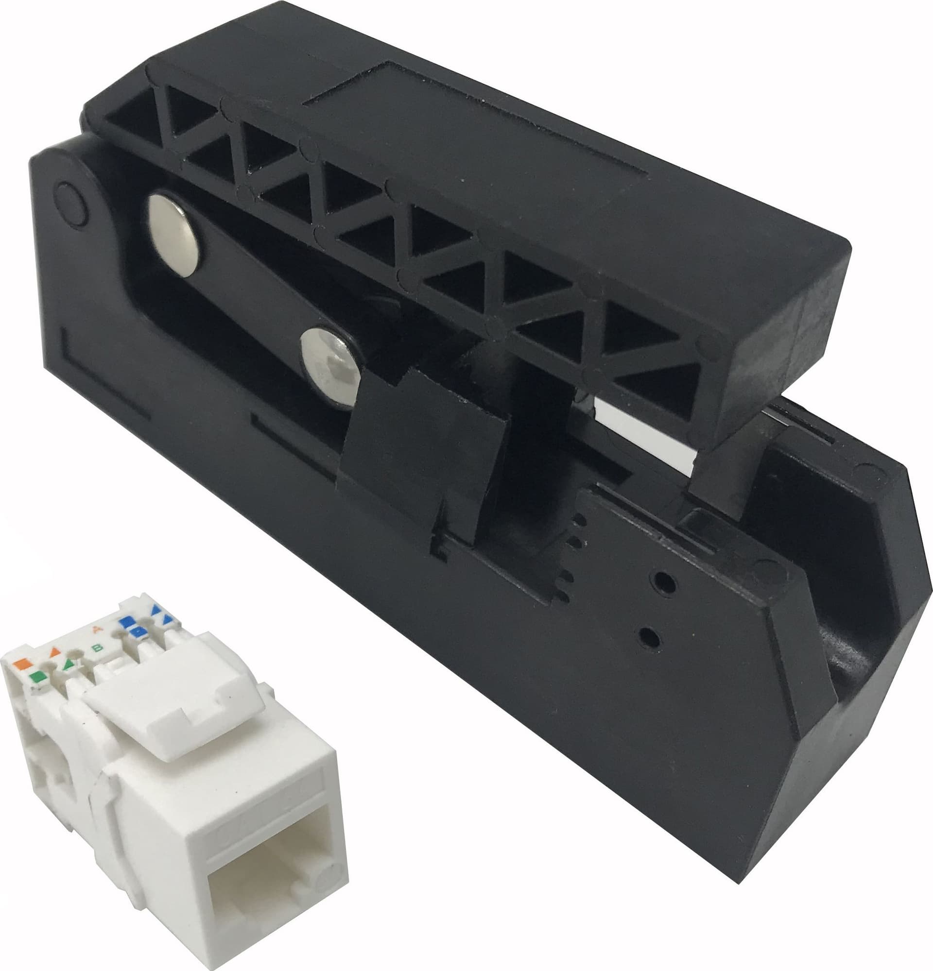 Kit 24 Frutti Cat.6 UTP 180&deg Keystone con Pinza Crimpatrice in Pinze spelafili Scontolo.net - Potenza, commercioVirtuoso.it
