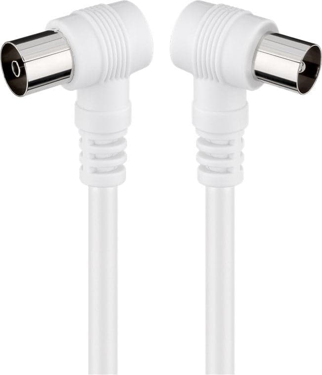 Cavo Antenna TV M/F 2,5 mt angolato 90&deg in Cavi coassiali Scontolo.net - Potenza, commercioVirtuoso.it