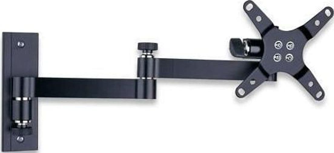 Supporto a muro per TV LED LCD 13-30'' inclinabile 3 snodi nero in Supporti da parete e da soffitto Scontolo.net - Potenza, commercioVirtuoso.it