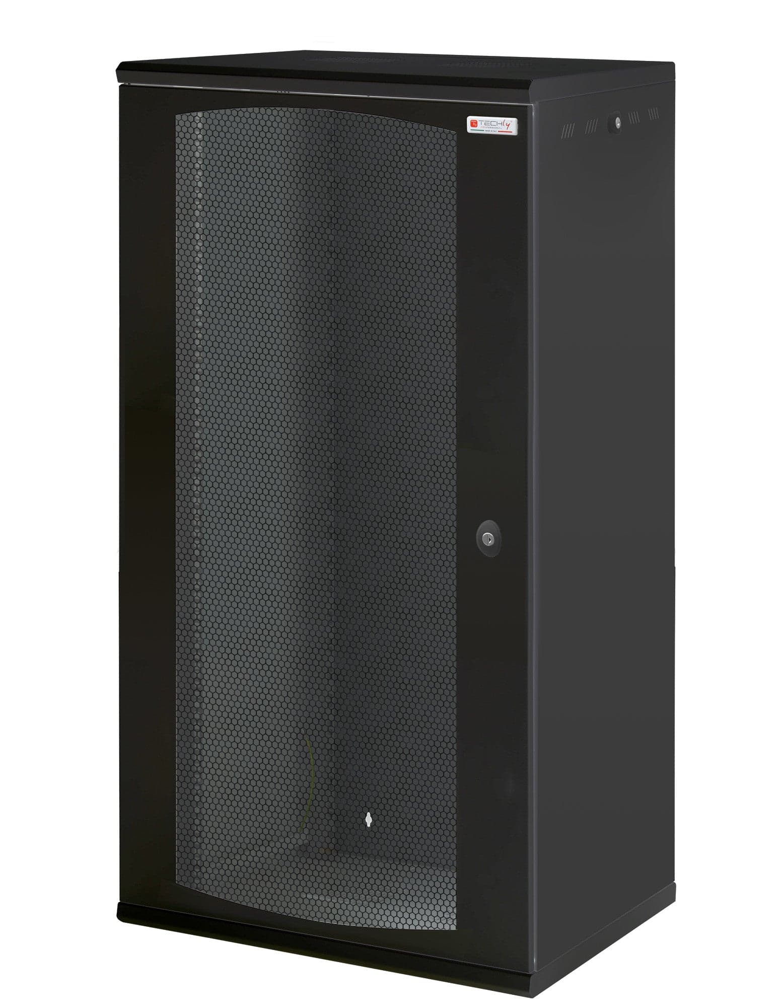 Armadio Rack 19'' a muro 22U sezione unica P 600mm Porta Grigliata Nero in  Scontolo.net - Potenza, commercioVirtuoso.it