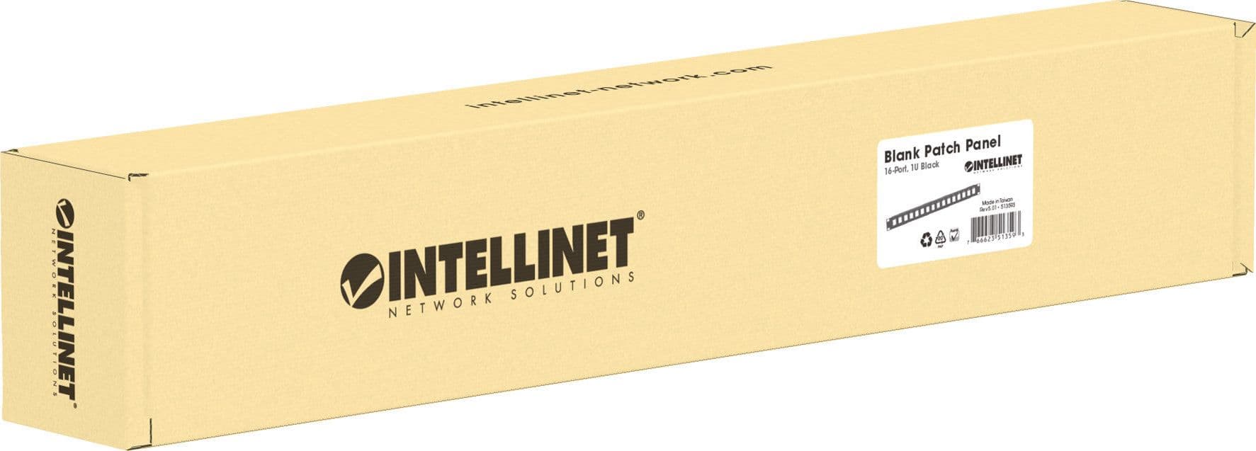 Pannello Patch Modulare 16 Posti 1 HE Nero in Pannelli patch Ethernet Scontolo.net - Potenza, commercioVirtuoso.it
