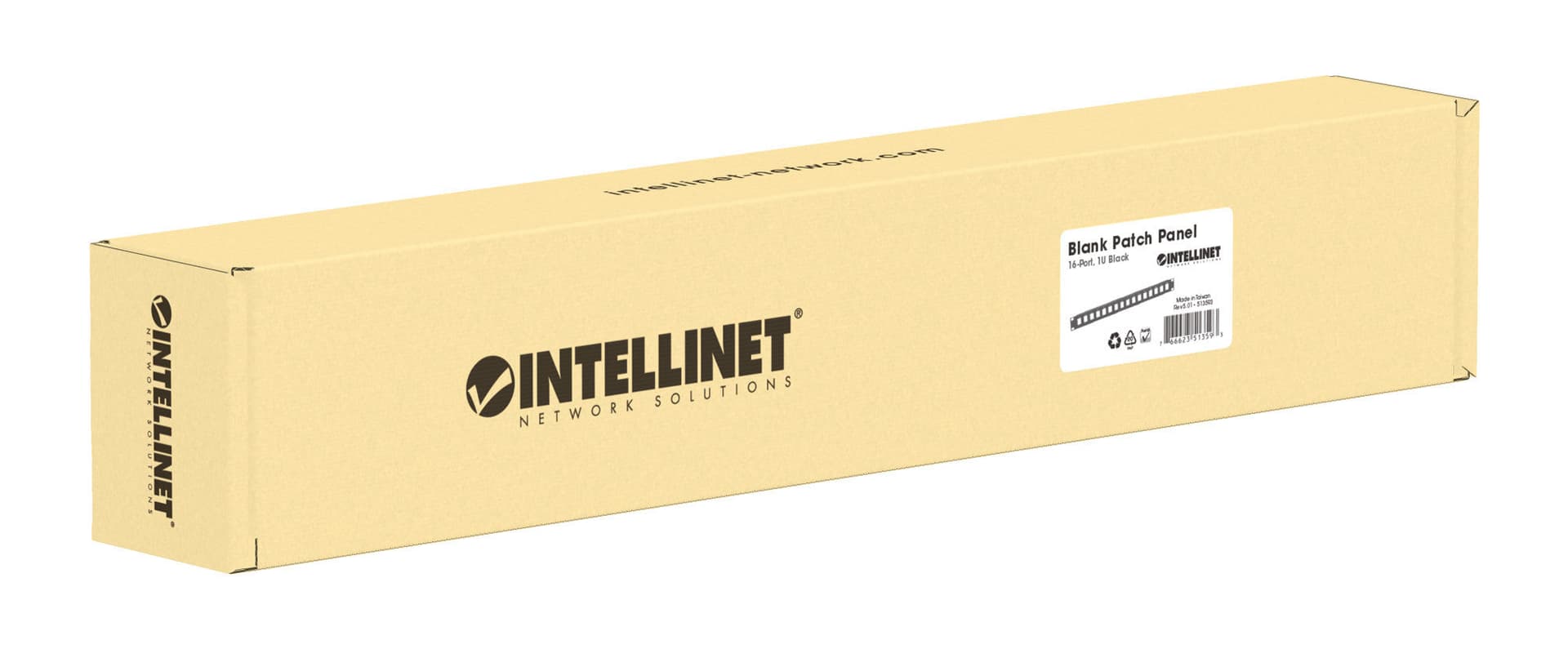 Pannello Patch Modulare 16 Posti 1 HE Nero in Pannelli patch Ethernet Scontolo.net - Potenza, commercioVirtuoso.it