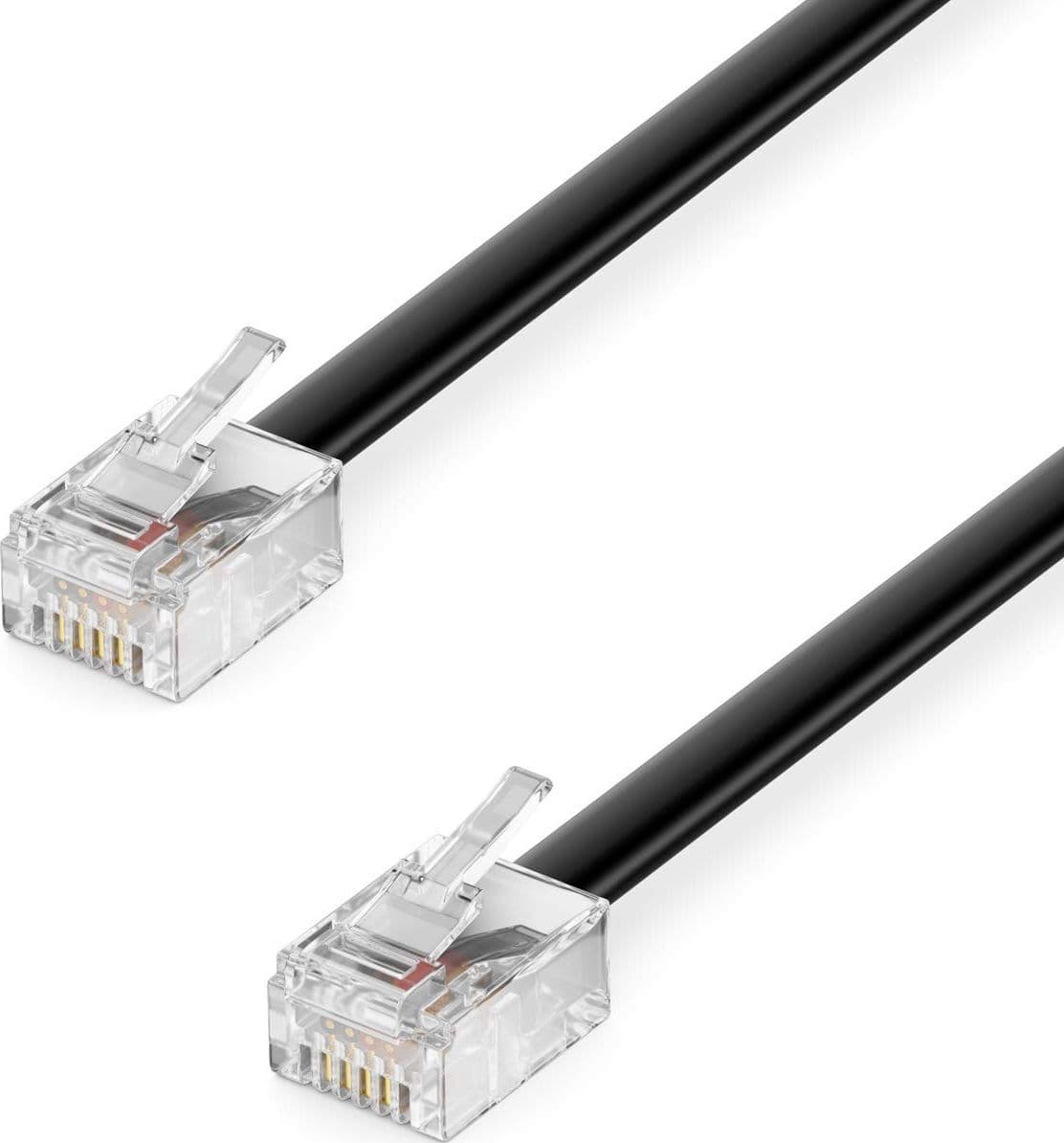 Cavo telefonico RJ12 Modulare 6P6C 2 mt in Cavi Scontolo.net - Potenza, commercioVirtuoso.it