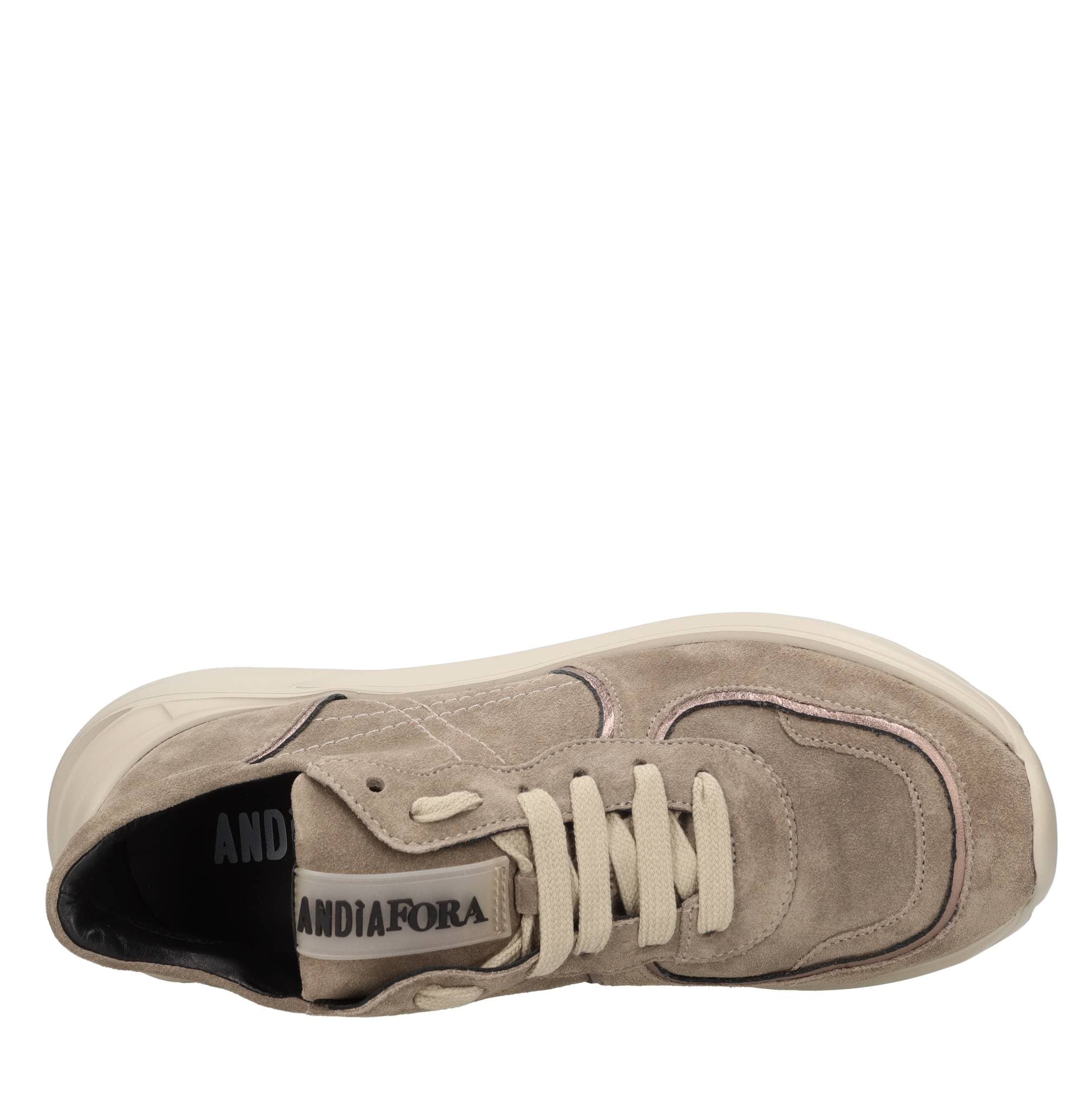 Andia Fora Sneakers Grigio da donna in Sneaker casual Drestige - Casamassima, commercioVirtuoso.it