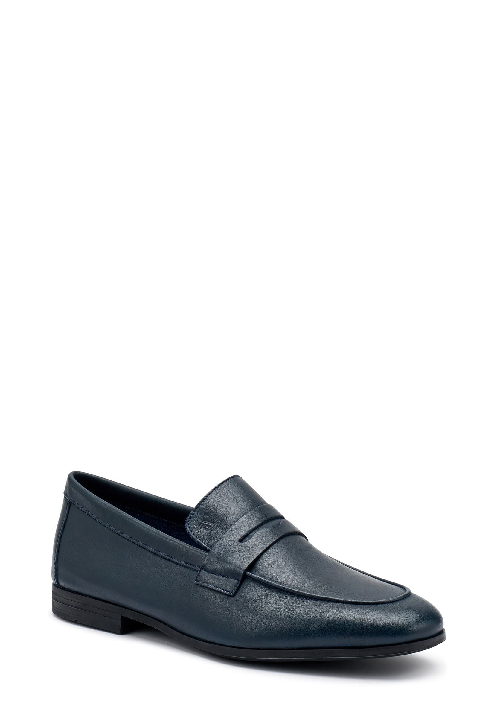 Frau mocassini uomo in pelle blu 34M5 in Loafer e mocassini Teresi Calzature - Marsala, commercioVirtuoso.it