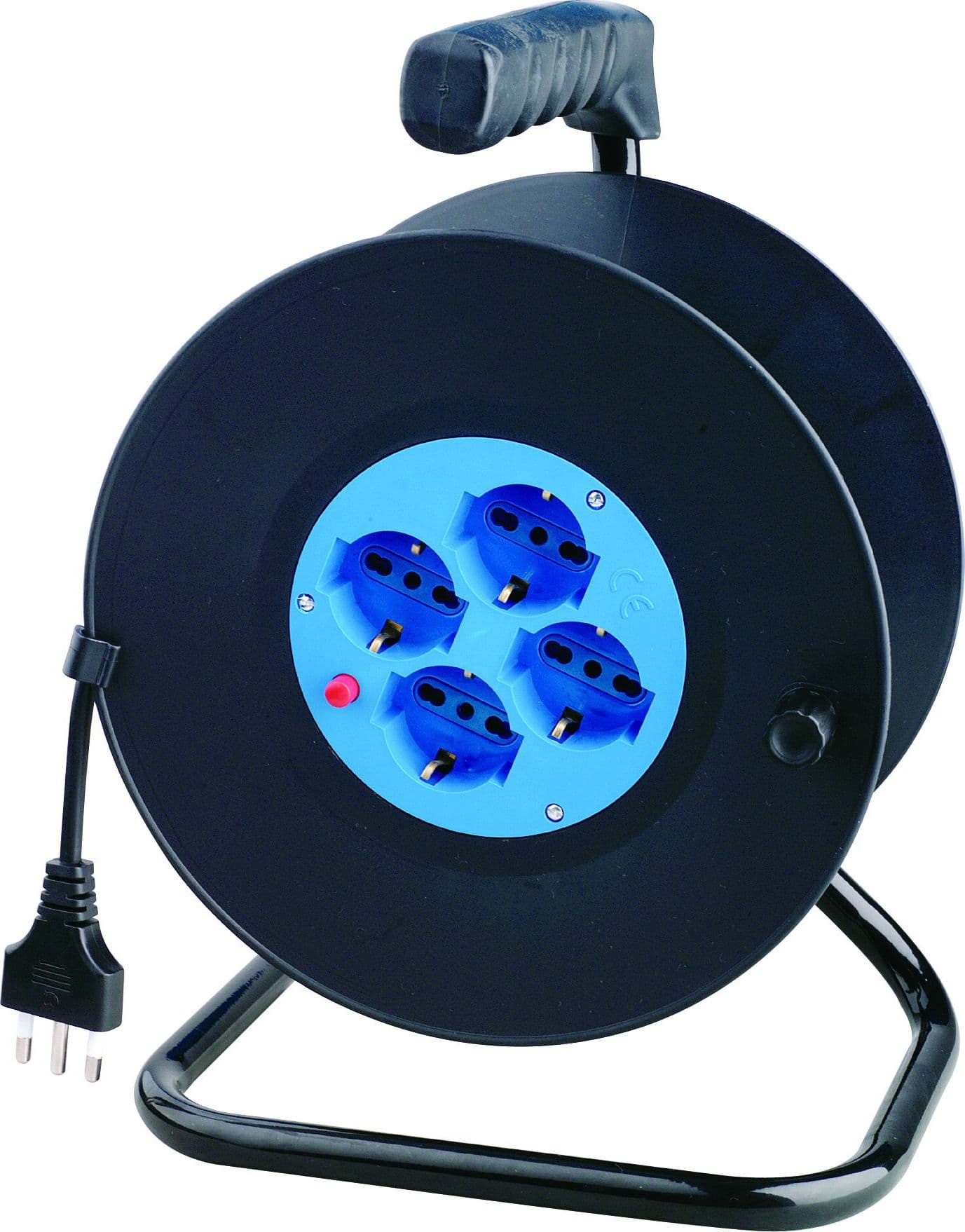 Avvolgicavo 4 prese bipasso/schuko 25 mt in Bobine per cavo Scontolo.net - Potenza, commercioVirtuoso.it