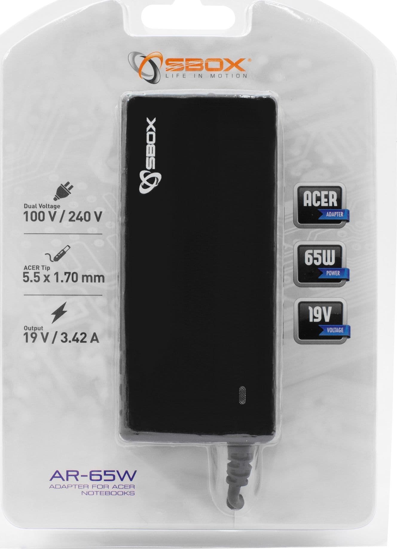 Alimentatore per Notebook Acer 65W in  Scontolo.net - Potenza, commercioVirtuoso.it