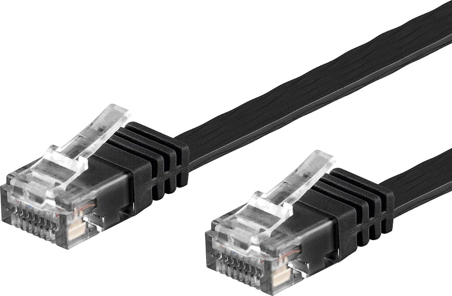 Cavo di Rete Patch Flat in Rame Cat.6A UTP 2m Nero in Cavi Ethernet Scontolo.net - Potenza, commercioVirtuoso.it