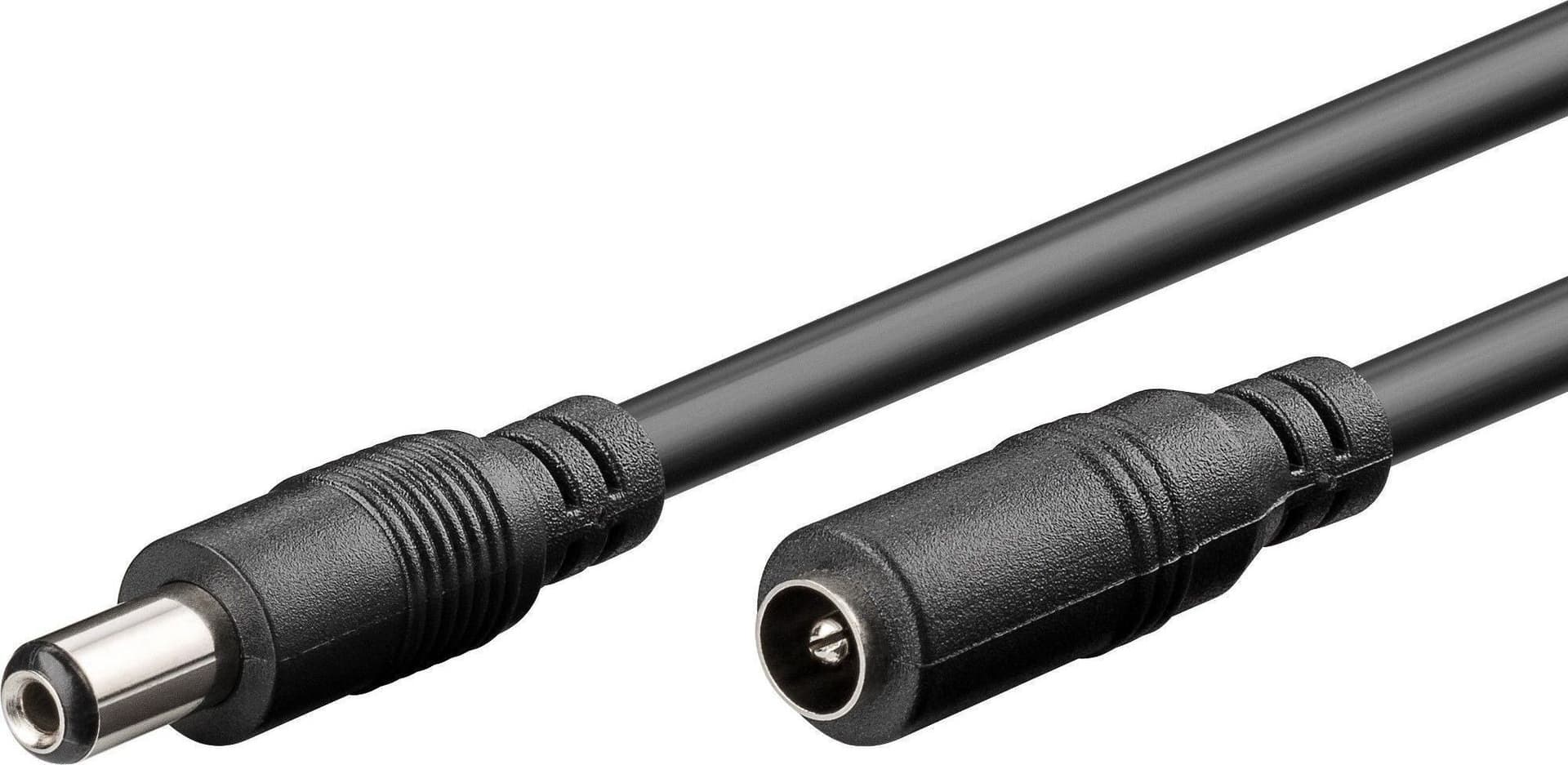 Cavo Prolunga di Alimentazione DC 2.1 mm 3 metri Nero in Prolunghe Scontolo.net - Potenza, commercioVirtuoso.it