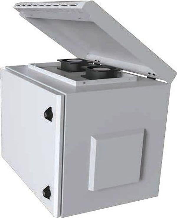 Armadio Rack 19'' a Parete 20U Grigio IP55 Porta Cieca prof. 600 mm in  Scontolo.net - Potenza, commercioVirtuoso.it