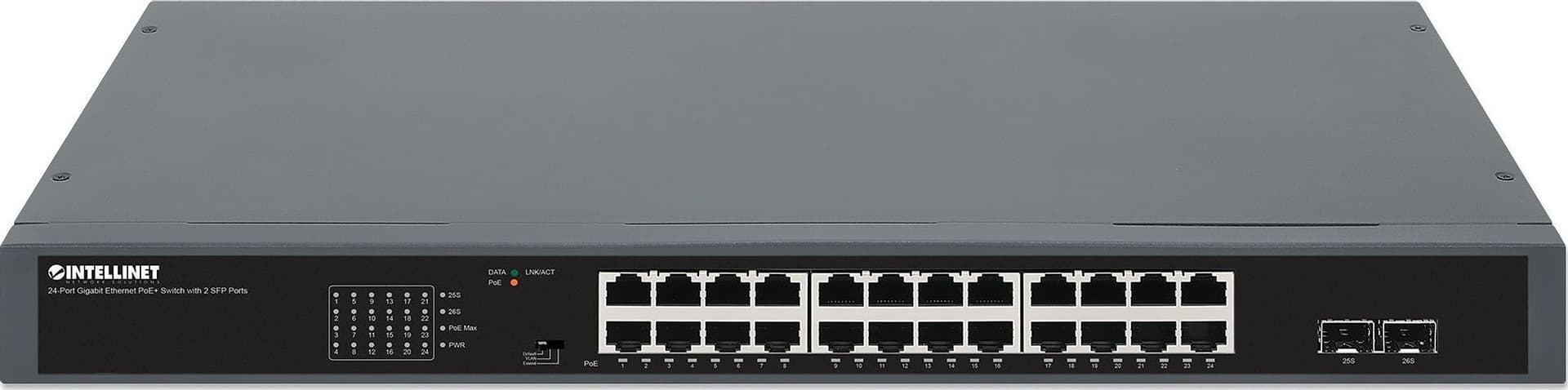 Gigabit Ethernet Switch 24-Porte PoE+ con 2 porte SFP in  Scontolo.net - Potenza, commercioVirtuoso.it
