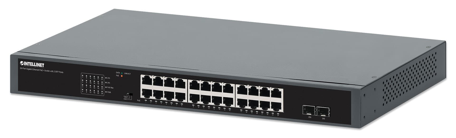 Gigabit Ethernet Switch 24-Porte PoE+ con 2 porte SFP in  Scontolo.net - Potenza, commercioVirtuoso.it
