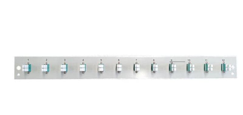 Pannello Frontale per Cassetto Ottico 1U 12 LC Duplex OM3 Grigio in  Scontolo.net - Potenza, commercioVirtuoso.it