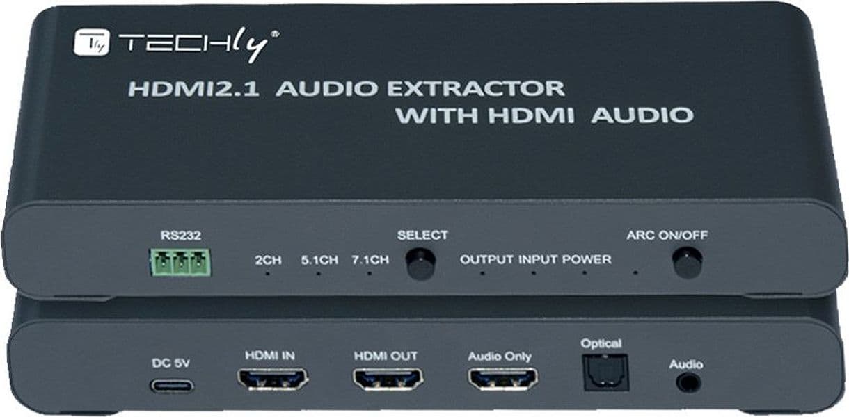 Estrattore Audio HDMI 2.1 LPCM7.1 ARC 8K Audio 3.5'' e Toslink SPDIF in Convertitori D-A Scontolo.net - Potenza, commercioVirtuoso.it