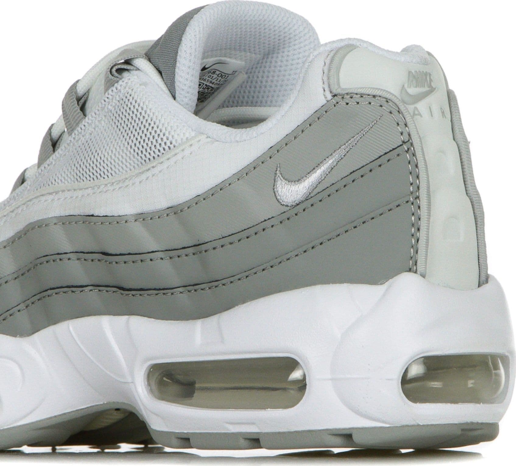 Nike Scarpa Bassa Uomo Air Max 95 Essential Particle Grey/white/lt Smoke Grey da uomo in Sneaker casual Drestige - Casamassima, commercioVirtuoso.it