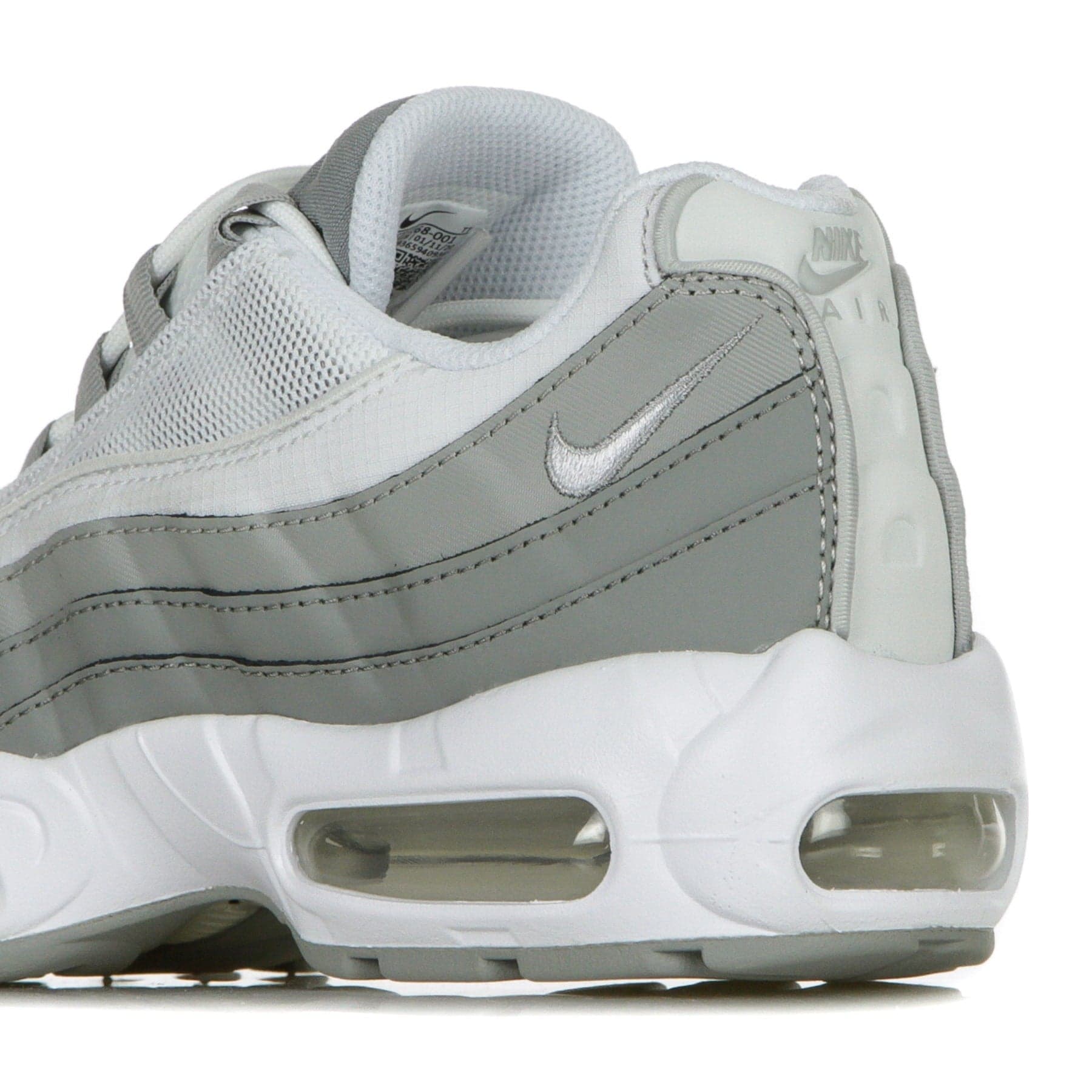 Nike Scarpa Bassa Uomo Air Max 95 Essential Particle Grey/white/lt Smoke Grey da uomo in Sneaker casual Drestige - Casamassima, commercioVirtuoso.it
