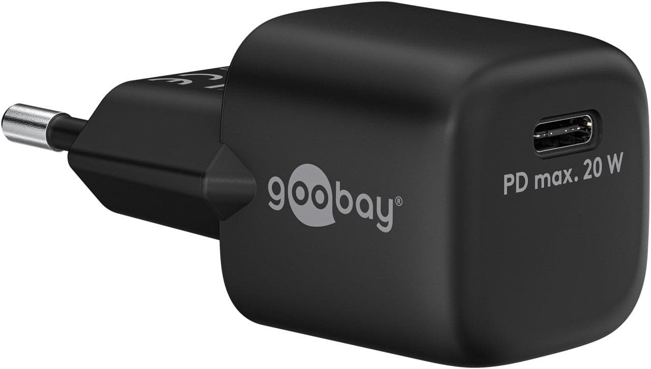 Alimentatore Caricatore Rapido USB-C&trade PD GaN Nano 20W 3A Nero in Caricabatterie da muro Scontolo.net - Potenza, commercioVirtuoso.it