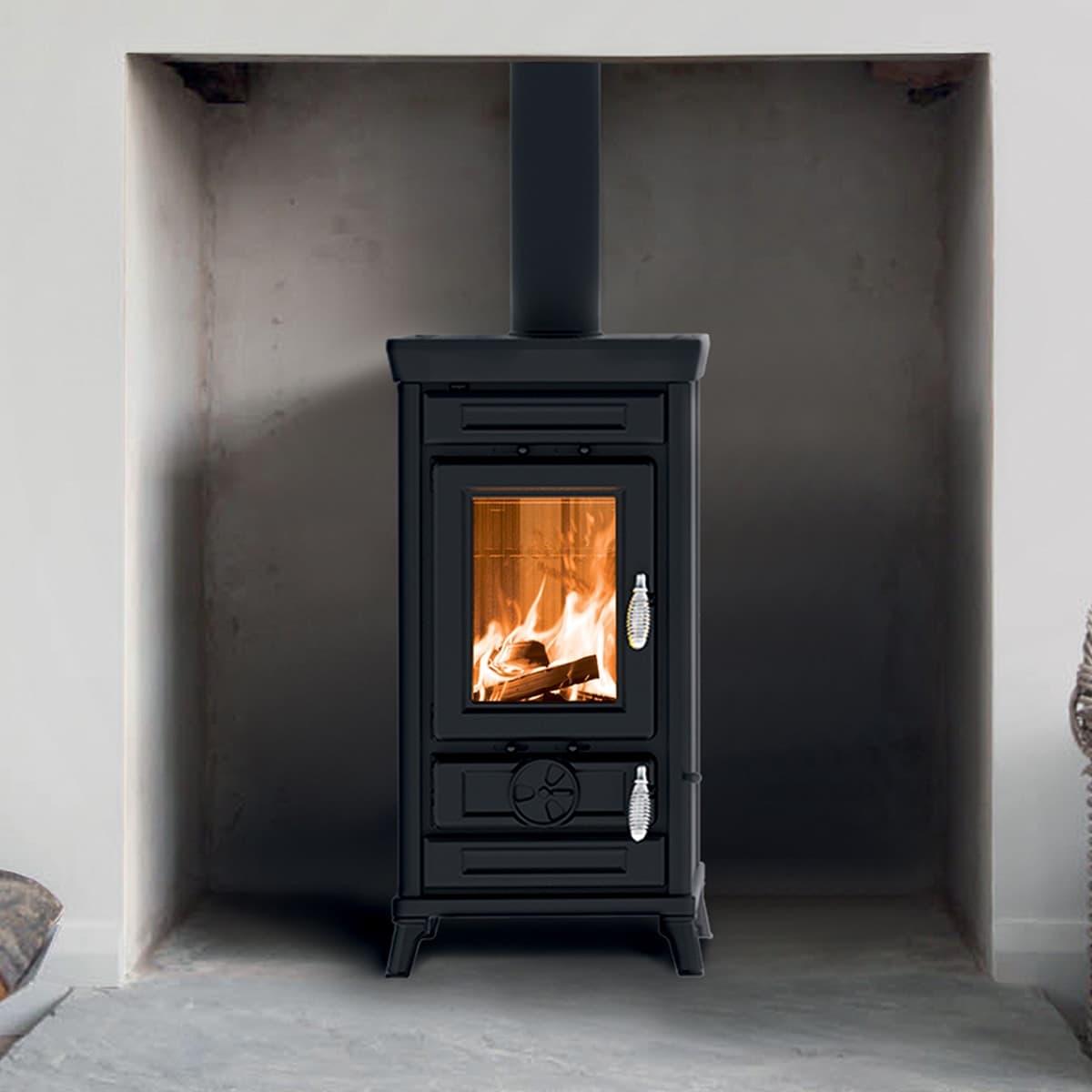 Thermorossi Termostufa a Legna Sofia Evo5 Easy 8,5 kW in Forni caminetto Masterbrico - Longobardi, commercioVirtuoso.it