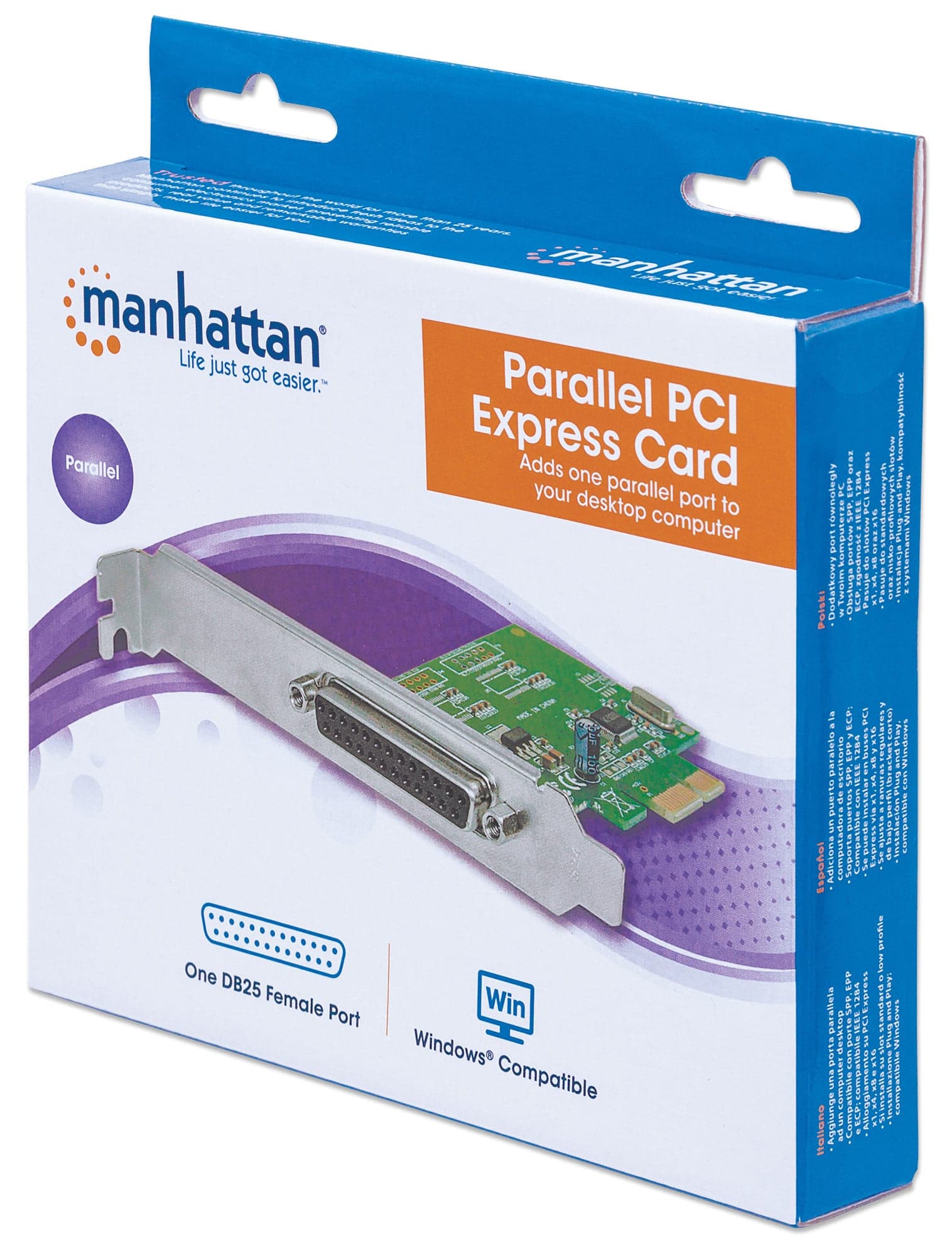 Scheda parallela PCI Express 1 porta in  Scontolo.net - Potenza, commercioVirtuoso.it