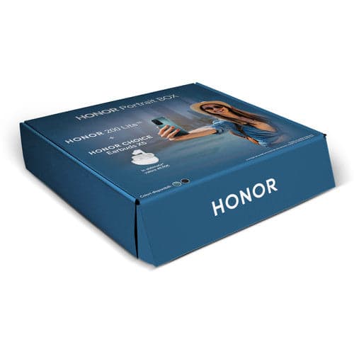 Honor 200 Lite 5G + Earbuds X5 17 cm (6.7") Doppia SIM Android 14 USB tipo-C 8 GB 256 GB 4500 mAh Nero - (Honor 200 Lite 5G + Ea