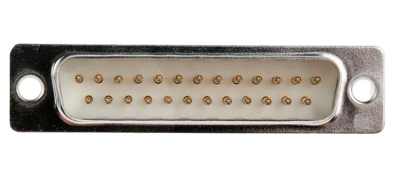 Connettore D-SUB 25 Poli Maschio a Saldare in Adattatori Scontolo.net - Potenza, commercioVirtuoso.it