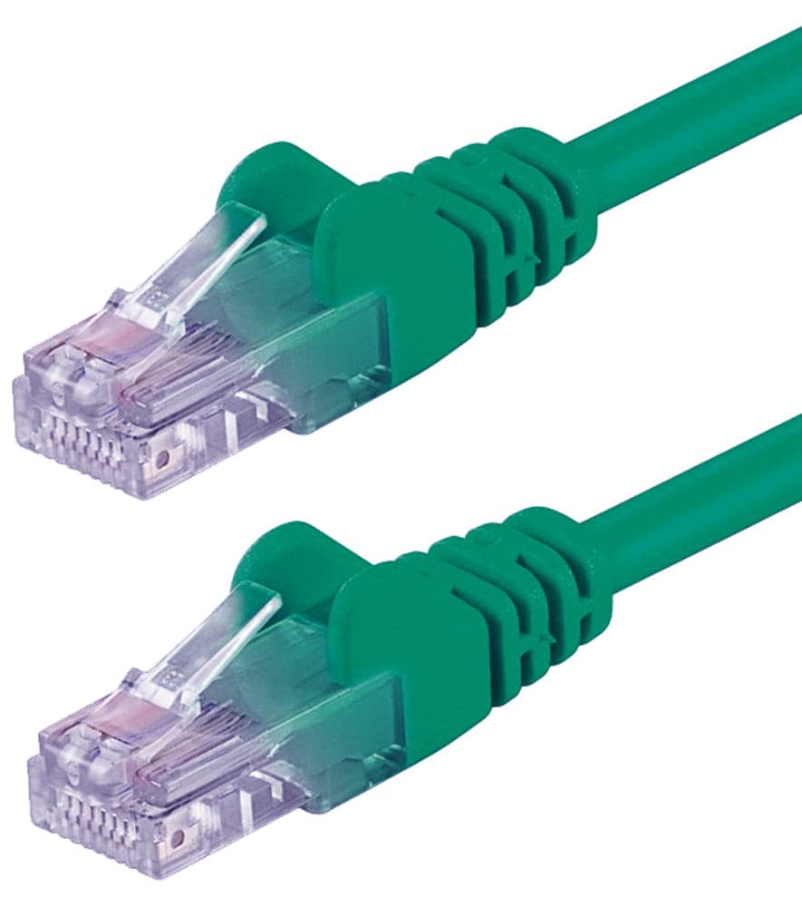 Cavo di rete Patch CCA Cat. 6 Verde UTP 3 m in Cavi Ethernet Scontolo.net - Potenza, commercioVirtuoso.it