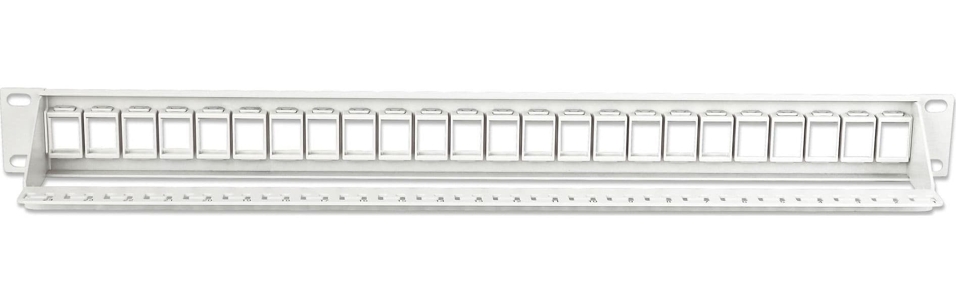 Pannello Patch Modulare Senza Frutti 24 Posti 1U Grigio in Cavi Ethernet Scontolo.net - Potenza, commercioVirtuoso.it